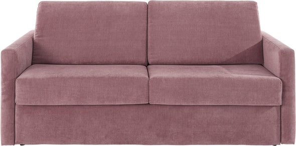 Canapea extensibilă cu saltea Goldpoint tapițerie violet 182 cm - LunaHome.ro
