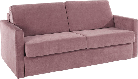 Canapea extensibilă cu saltea Goldpoint tapițerie violet 182 cm - LunaHome.ro