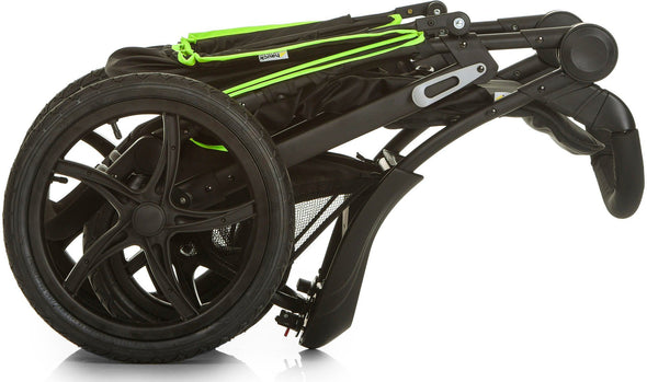Carucior sport Hauck Runner cu 3 roti pliabil negru - LunaHome.ro