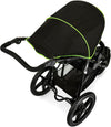 Carucior sport Hauck Runner cu 3 roti pliabil negru - LunaHome.ro