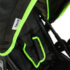 Carucior sport Hauck Runner cu 3 roti pliabil negru - LunaHome.ro