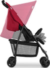 Carucior sport Hauck Buggy Negru cu roșu, cu coș de cumpărături - LunaHome.ro