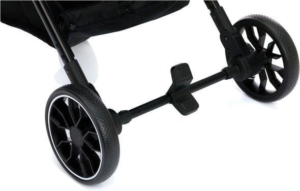 Cărucior sport Fill Rover pliabil negru cu coș de cumpărături - LunaHome.ro