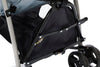 Cărucior sport Fillikid Buggy Glider, negru-gri cu copertină - LunaHome.ro