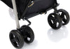 Cărucior sport Fillikid Buggy Glider, negru-gri cu copertină - LunaHome.ro