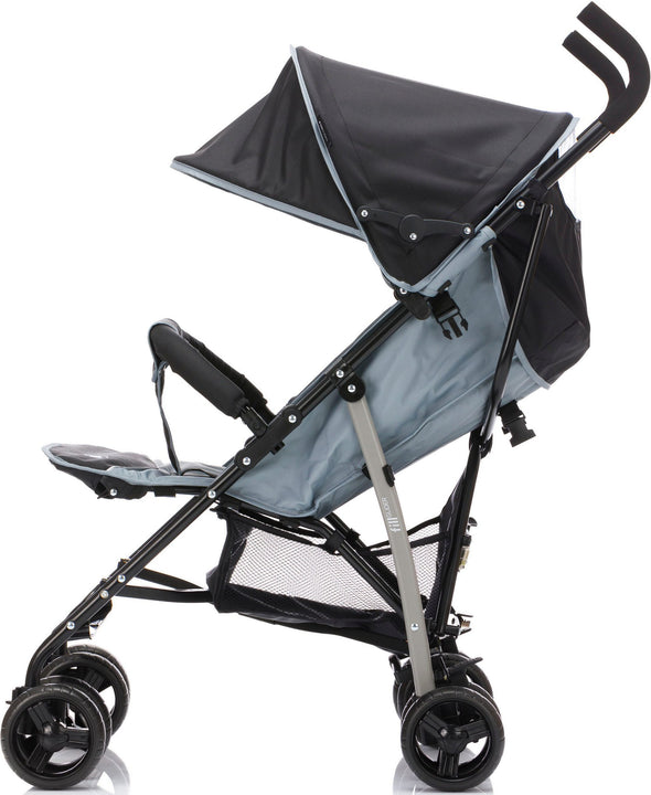 Cărucior sport Fillikid Buggy Glider, negru-gri cu copertină - LunaHome.ro