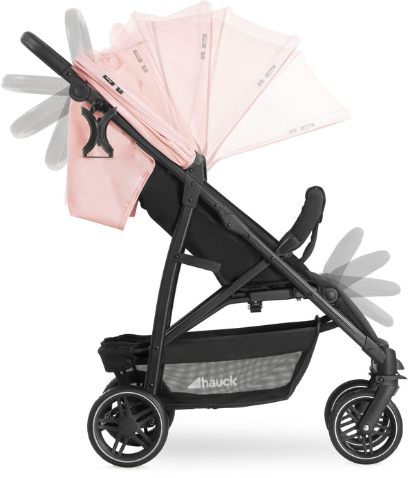Cărucior sport Hauck Rapid 4R Plus roz - LunaHome.ro