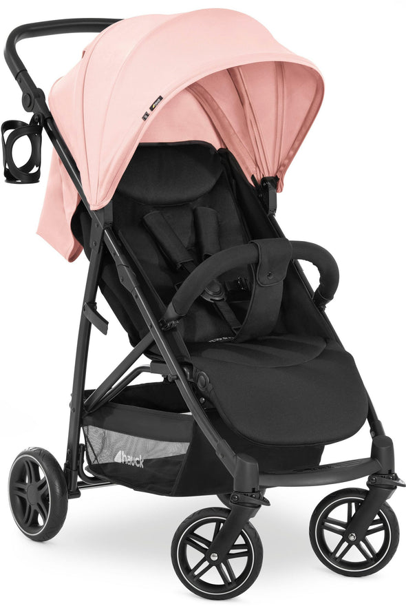 Cărucior sport Hauck Rapid 4R Plus roz - LunaHome.ro