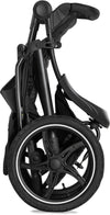 Carucior sport Hauck Runner cu 3 roti pliabil negru - LunaHome.ro
