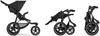 Carucior sport Hauck Runner cu 3 roti pliabil negru - LunaHome.ro