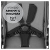 Cărucior sport Hauck Shop N Care gri cu tavă - LunaHome.ro