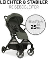 Carucior sport pliabil pentru copii Hauck Travel N Care verde închis - LunaHome.ro