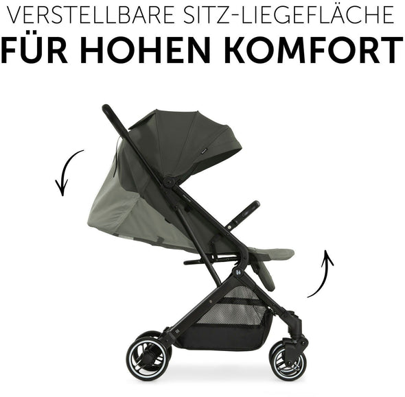 Carucior sport pliabil pentru copii Hauck Travel N Care verde închis - LunaHome.ro
