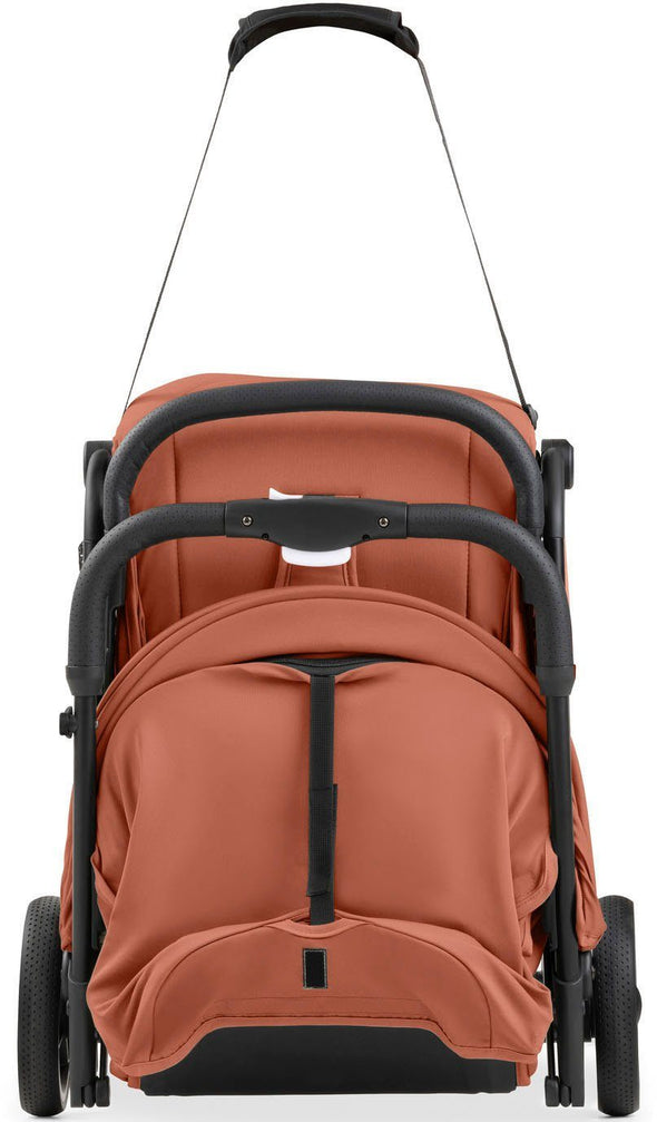 Cărucior sport pliabil pentru copii Hauck Travel N Care Plus cărămiziu - LunaHome.ro