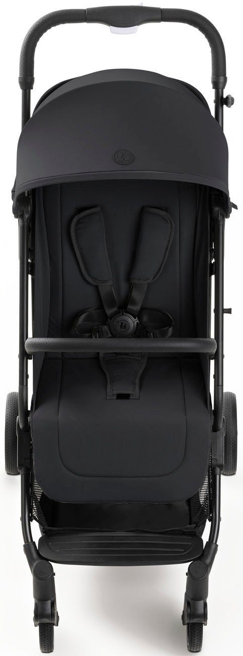 Cărucior sport pliabil pentru copii Hauck Travel N Care Plus negru - LunaHome.ro