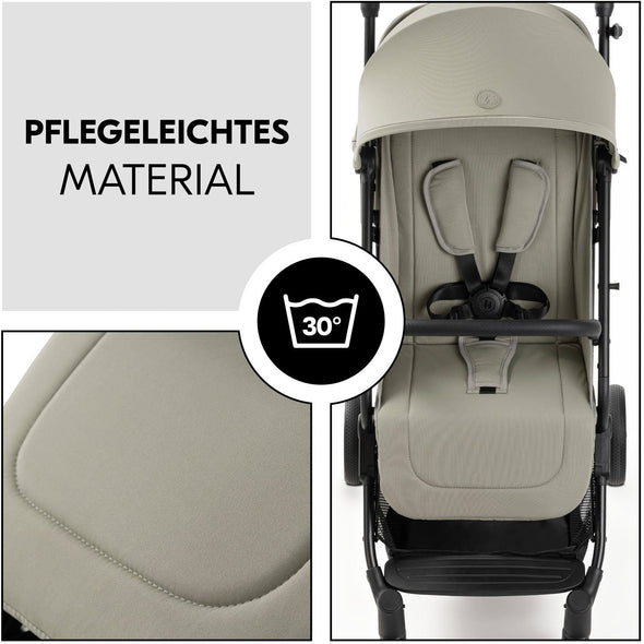 Carucior sport pliabil pentru copii Hauck Travel N Care masliniu - LunaHome.ro