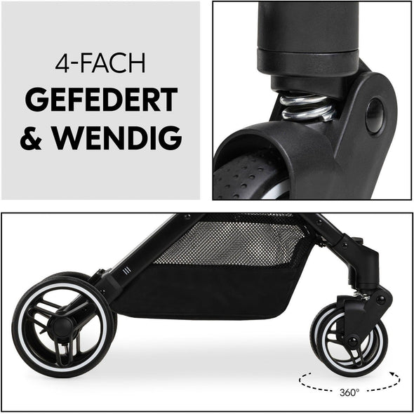 Carucior sport pliabil pentru copii Hauck Travel N Care verde - LunaHome.ro