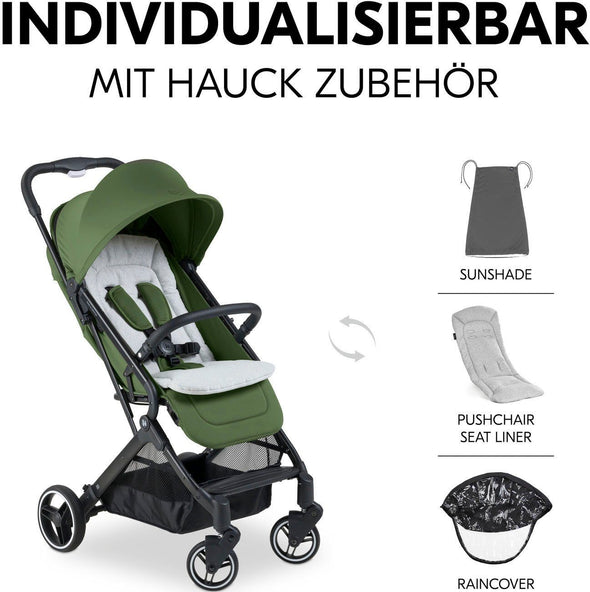 Carucior sport pliabil pentru copii Hauck Travel N Care verde - LunaHome.ro