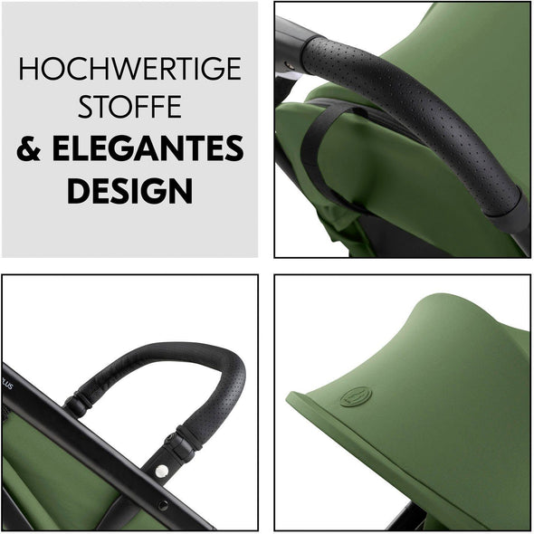 Carucior sport pliabil pentru copii Hauck Travel N Care verde - LunaHome.ro