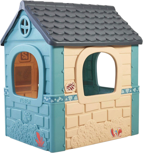 Casa de joaca FEBER Casual de exterior albastru cu bej - LunaHome.ro