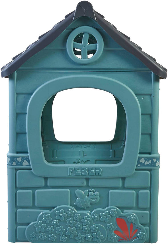 Casa de joaca FEBER Casual de exterior albastru cu bej - LunaHome.ro