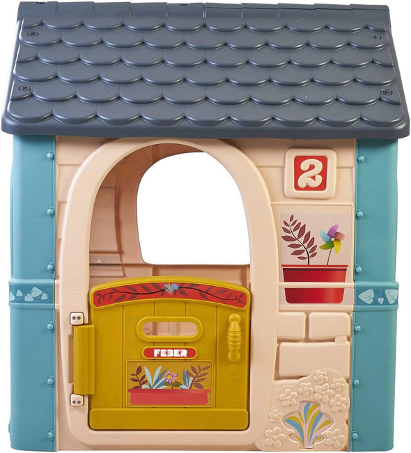 Casa de joaca FEBER Casual de exterior albastru cu bej - LunaHome.ro