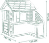 Casa de joaca Smoby Life Nature cu bucatarie pentru exterior - LunaHome.ro
