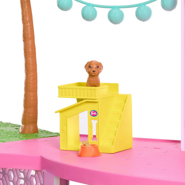 Casa de papusi Barbie Dream Mansion cu 10 spatii de joaca - LunaHome.ro