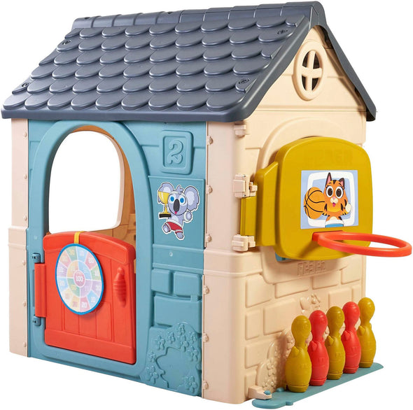 Casuta de joaca de exterior Feber 6in1 cu accesorii - LunaHome.ro