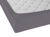 Cearceaf din bumbac Jersey gri cu elastic 140-160x200 cm - LunaHome.ro