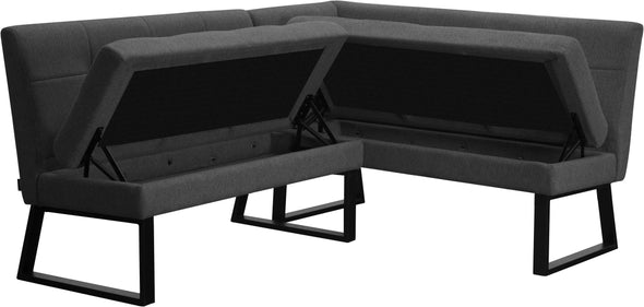 Colțar de bucătărie Geranium cu depozitare 180x141 cm - LunaHome.ro