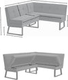 Colțar de bucătărie Geranium cu depozitare 180x141 cm - LunaHome.ro