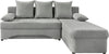 Colțar extensibil Jockenhöfer reversibil gri deschis cu depozitare 191x142 cm - LunaHome.ro
