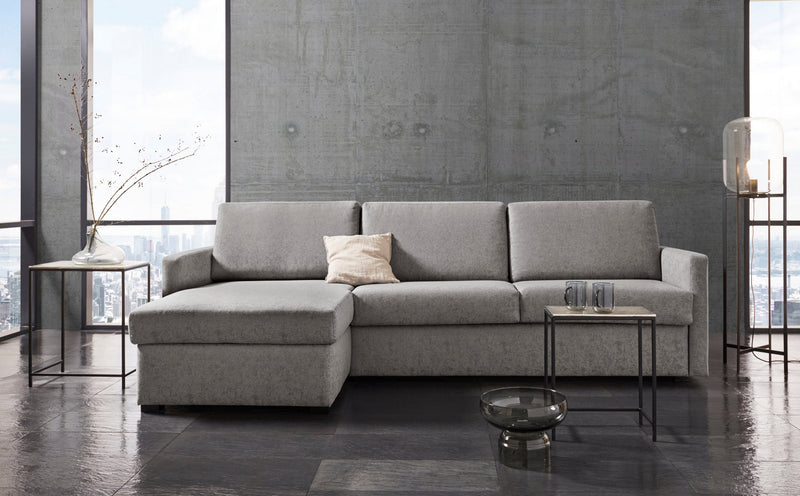 Coltar Goldpoint cu saltea cu arcuri Bonnel, reversibil, 264x157 cm - LunaHome.ro