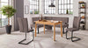 Coltar de bucatarie Oliver din microfibra maro cu cadru metalic 160x200 cm - LunaHome.ro