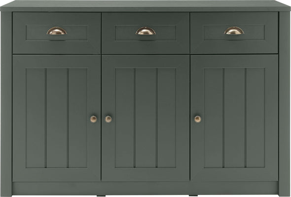 Comoda Ascot cu design modern verde inchis 130 cm - LunaHome.ro