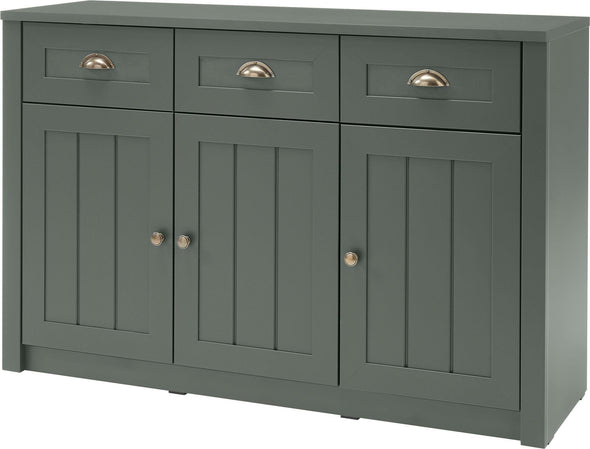 Comoda Ascot cu design modern verde inchis 130 cm - LunaHome.ro