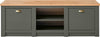 Comoda Cambridge verde inchis cu 2 usi, 152 cm