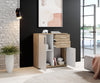 Comoda Drift cu design in doua culori 80 cm lățime - LunaHome.ro