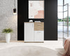 Comoda Drift cu design in doua culori 80 cm lățime - LunaHome.ro