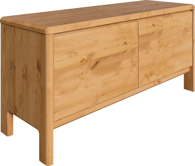 Comoda Luven din lemn de pin cu design scandi 98 cm - LunaHome.ro