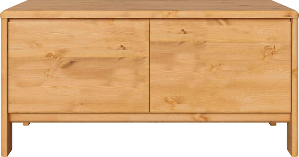Comoda Luven din lemn de pin cu design scandi 98 cm - LunaHome.ro