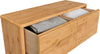 Comoda Luven din lemn de pin cu design scandi 98 cm - LunaHome.ro