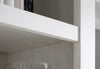 Comoda Tv California alba cu textura de lemn, 194 cm latime - LunaHome.ro