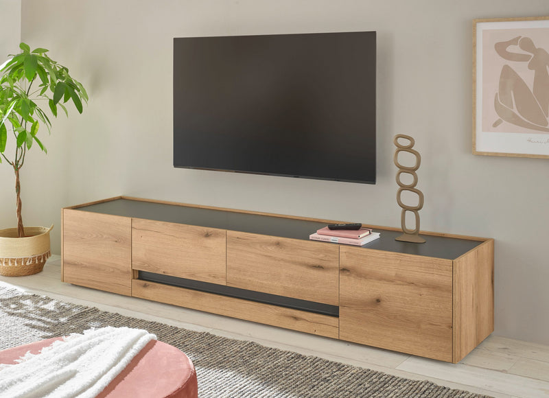 Comodă Tv City Giron cu design modern 220 cm lungime - LunaHome.ro