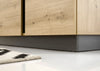 Comoda Tv Clair culoare stejar cu design modern 138 cm