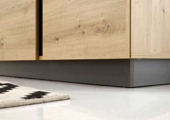 Comoda Tv Clair culoare stejar cu design modern 138 cm