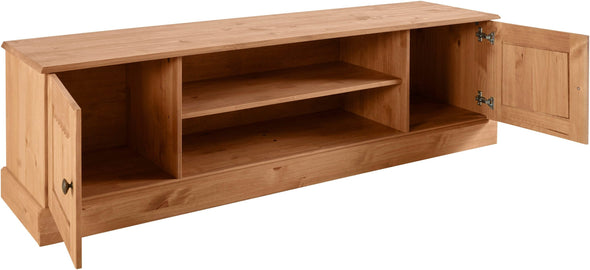 Comoda Tv Liotta din lemn de pin natur 160 cm - LunaHome.ro