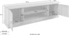 Comoda Tv Liotta din lemn de pin natur 160 cm - LunaHome.ro