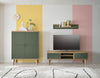 Comoda Tv Mavas in stil scandinav verde 160 cm lățime - LunaHome.ro